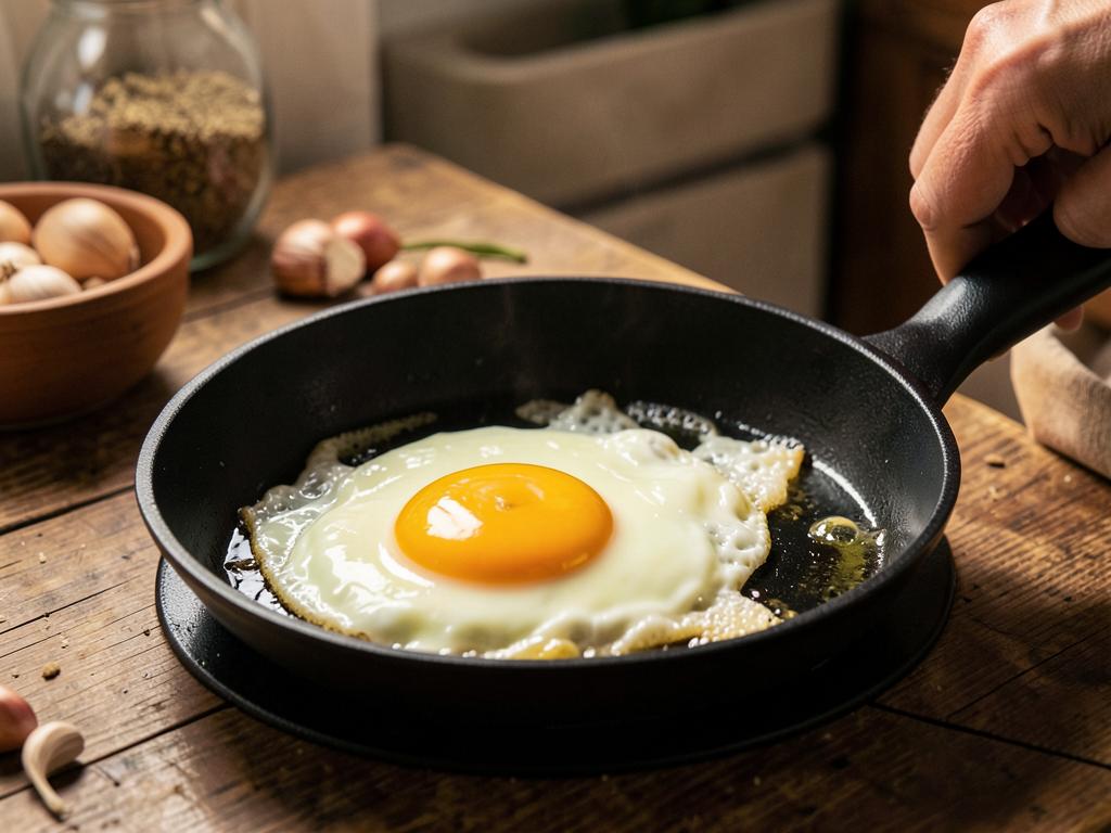 Paso 8: Fríe los huevos