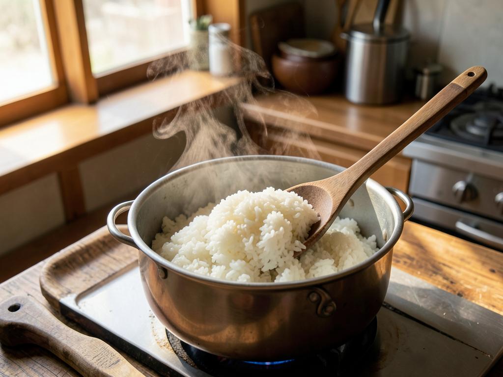Paso 1: Cocina el arroz
