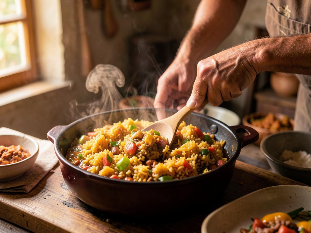 Paso 8: Cocina tapado a fuego mínimo (dum)