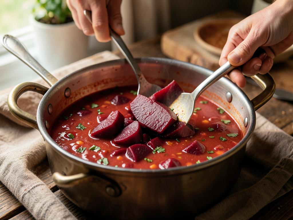 Paso 5: Suma sofrito a la olla y cocina