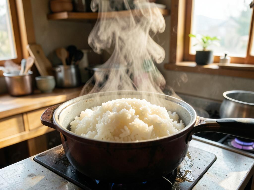 Paso 3: Cocina arroz