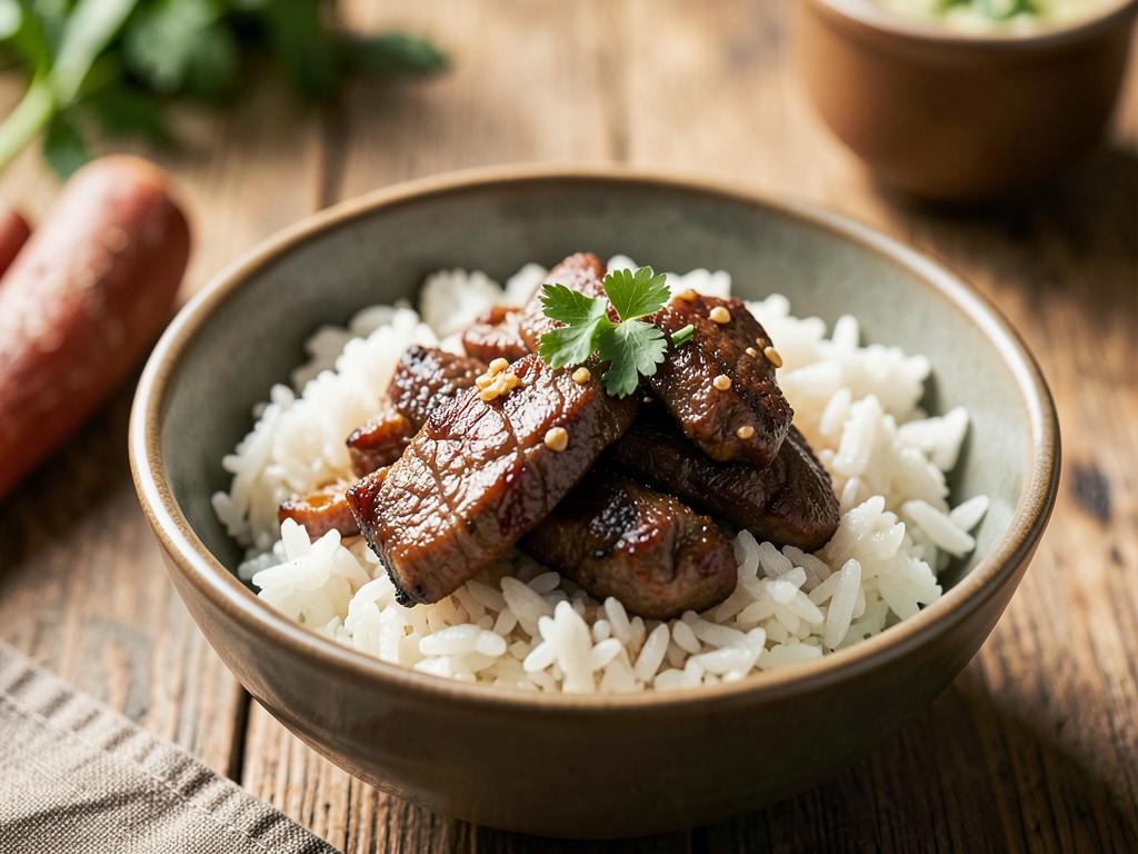 Paso 6: Sirve sobre arroz