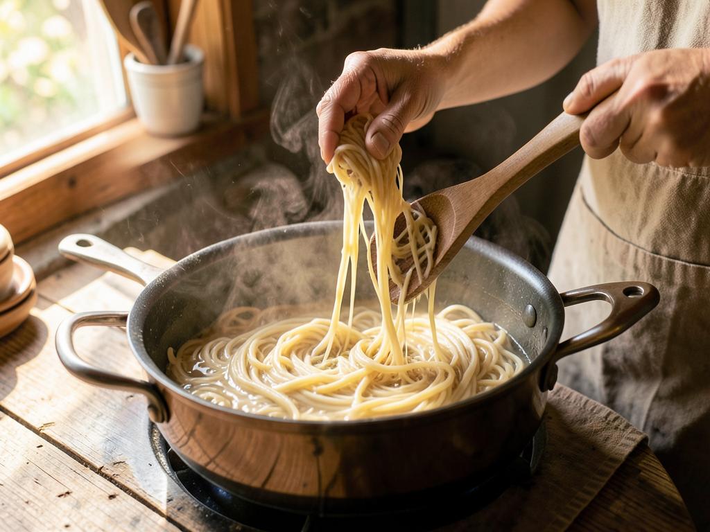 Paso 4: Cocina fideos bún