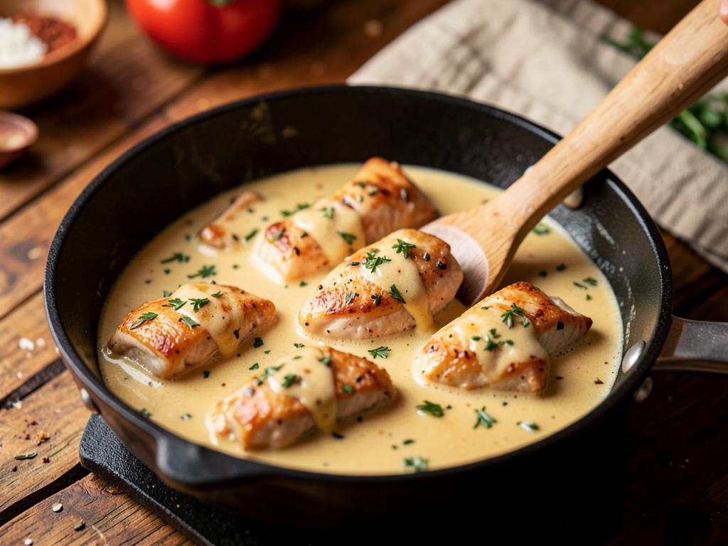 Paso 7: Agrega el pollo y cocina junto