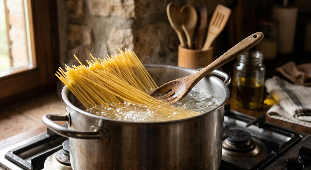 Paso 5: Cocina los espaguetis al dente