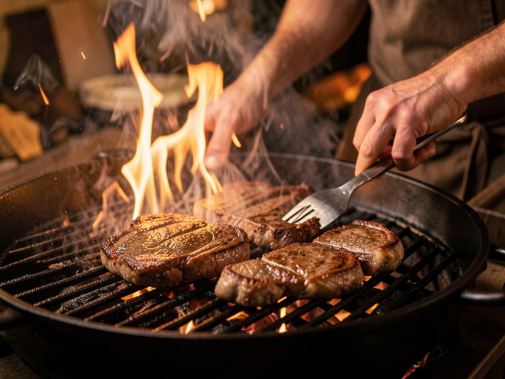 Paso 4: Sala los bifes y lleva a la parrilla