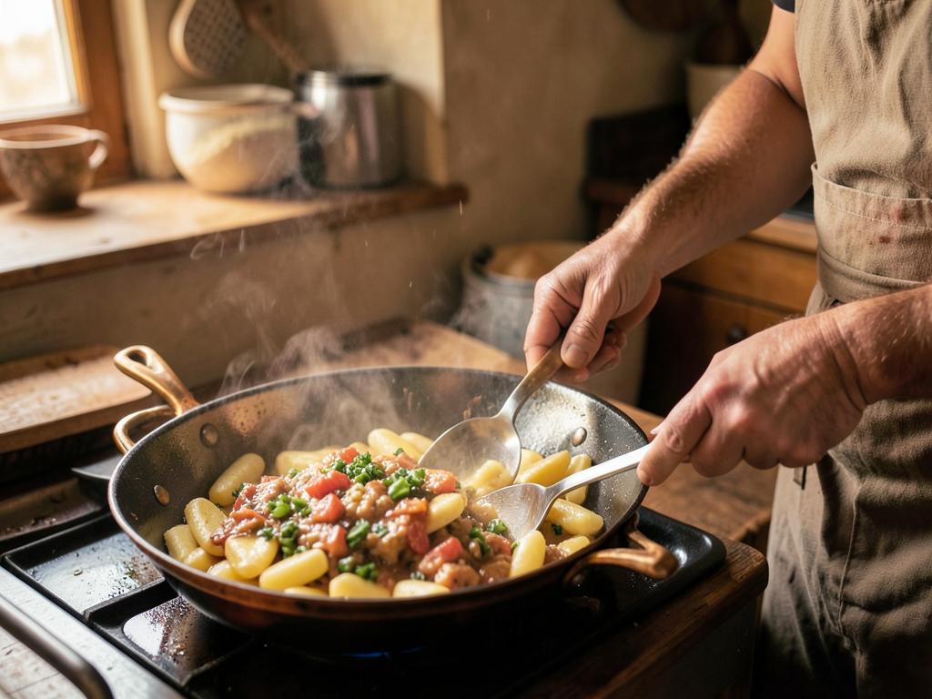 Paso 1: Hierve papas con sal