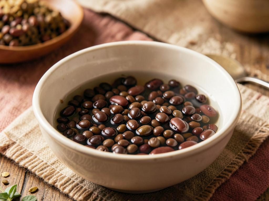 Paso 1: Remoja dal y frijol toda la noche