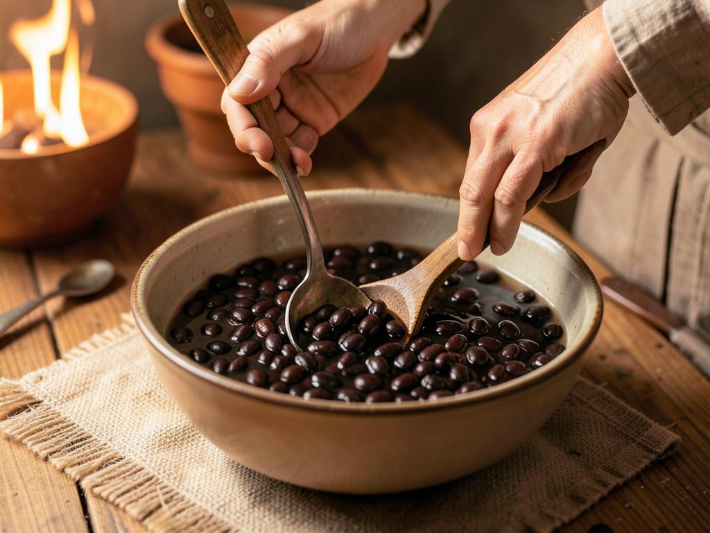 Paso 1: Remoja los frijoles en agua