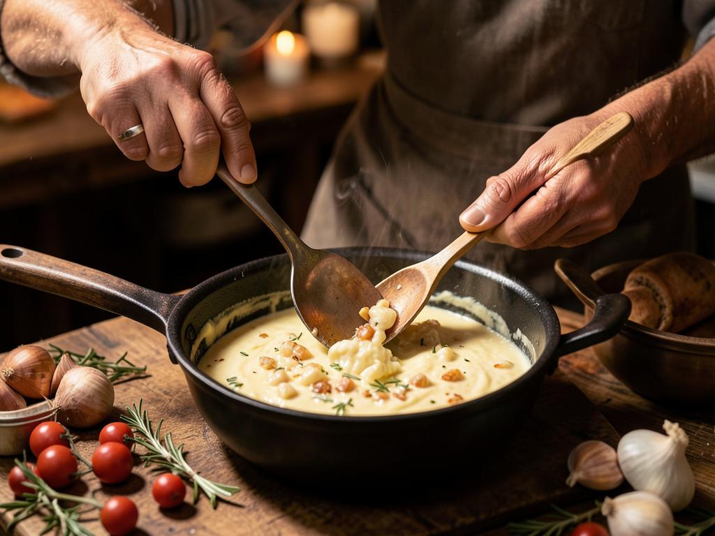 Paso 1: Frota la olla con ajo