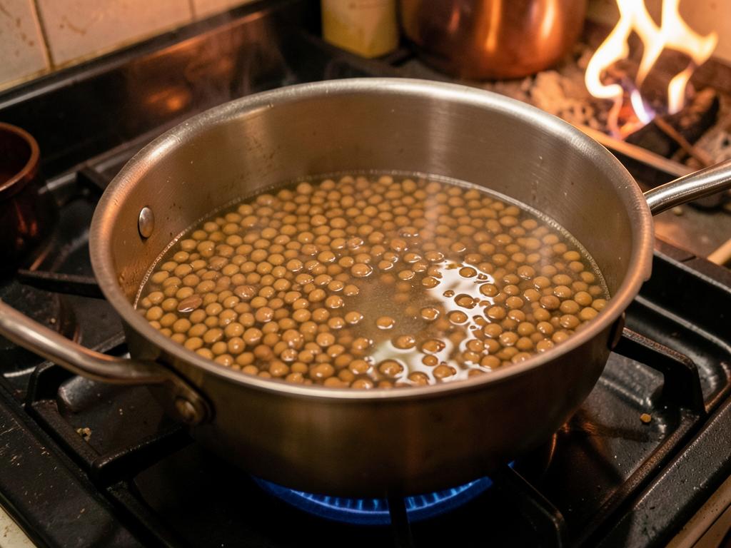 Paso 1: Cocina lentejas