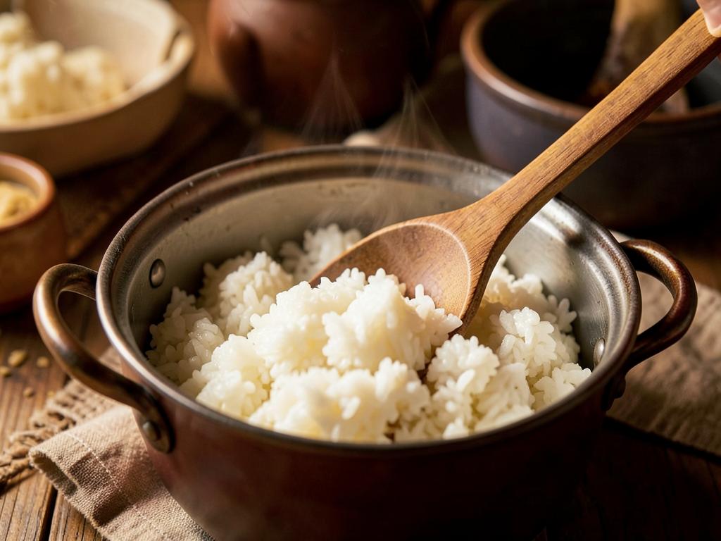 Paso 4: Cocina arroz