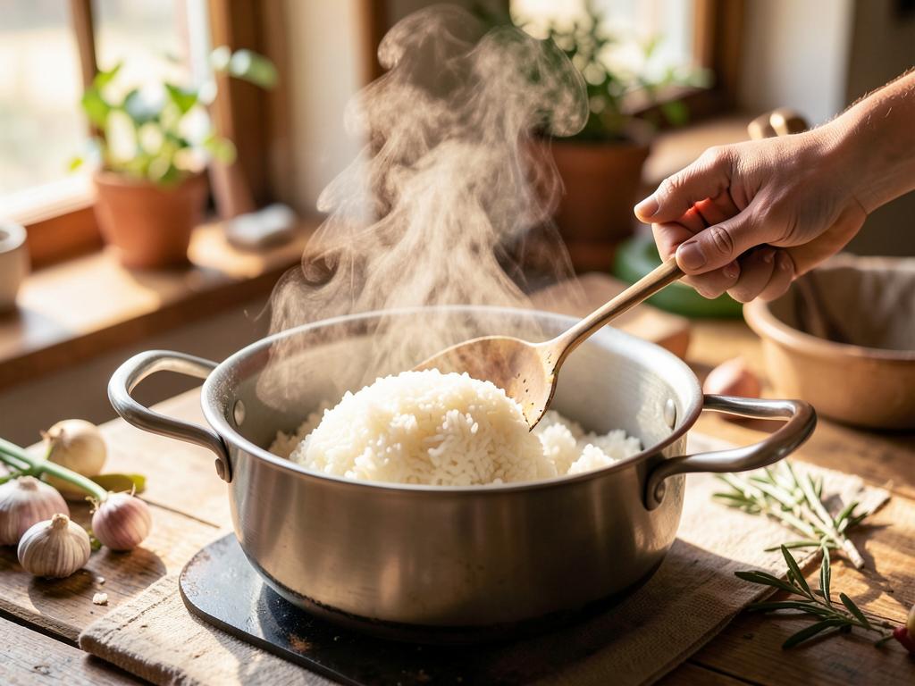 Paso 1: Cocina arroz
