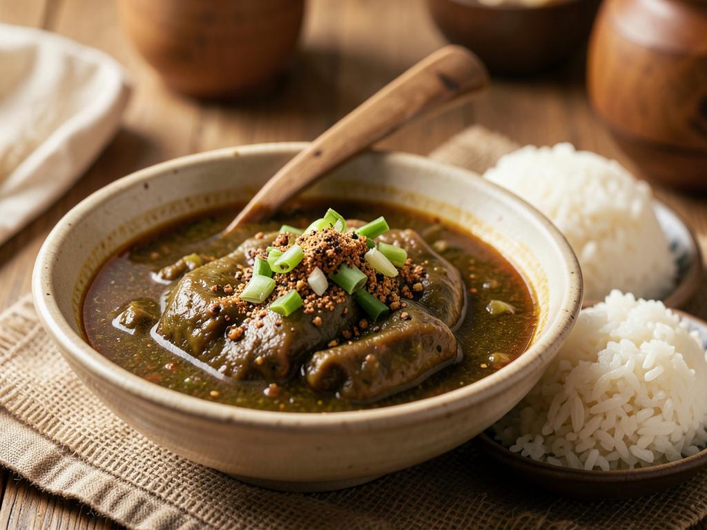 Paso 6: Termina con pimienta Sichuan y cebollín, sirve con arroz