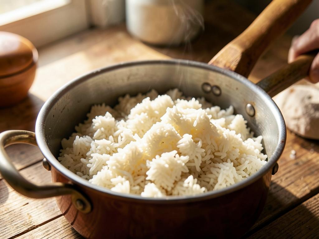 Paso 4: Cocina arroz jazmín
