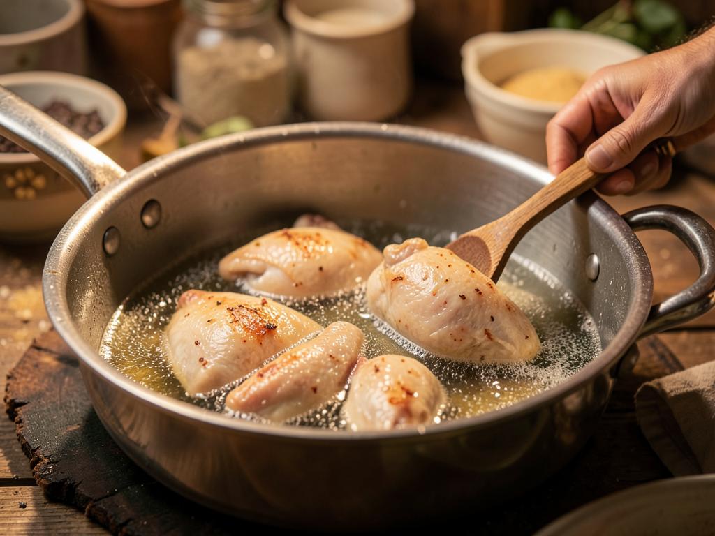 Paso 1: Cuece el pollo en agua con sal