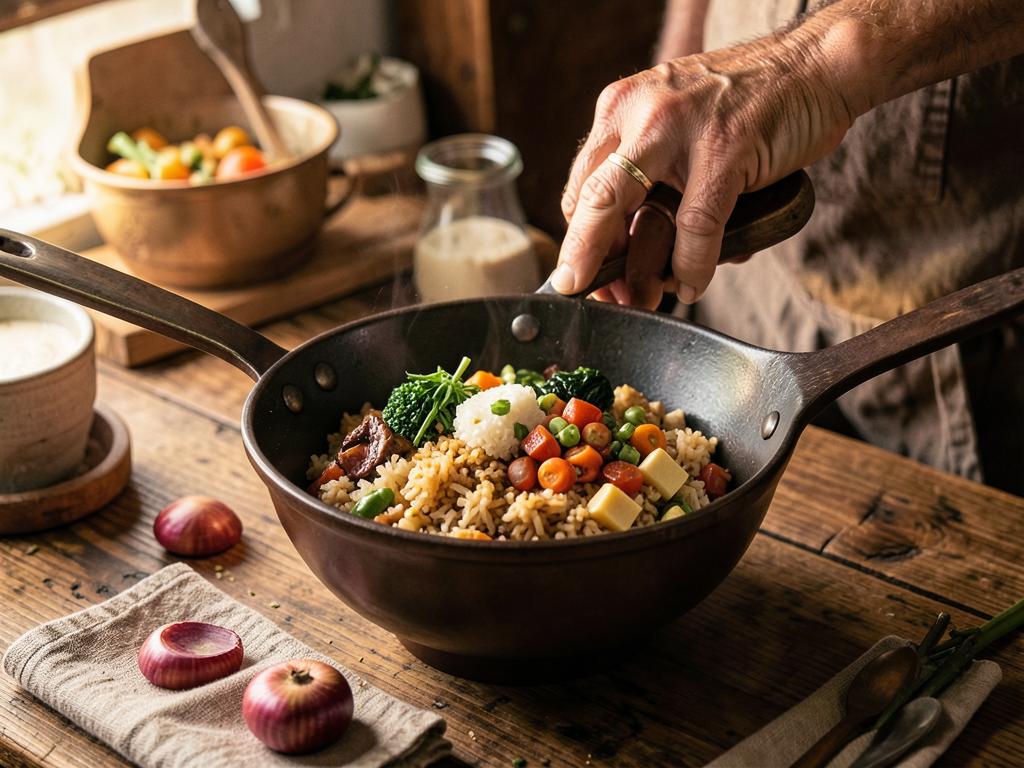 Paso 9: Monta los bowls con arroz y toppings