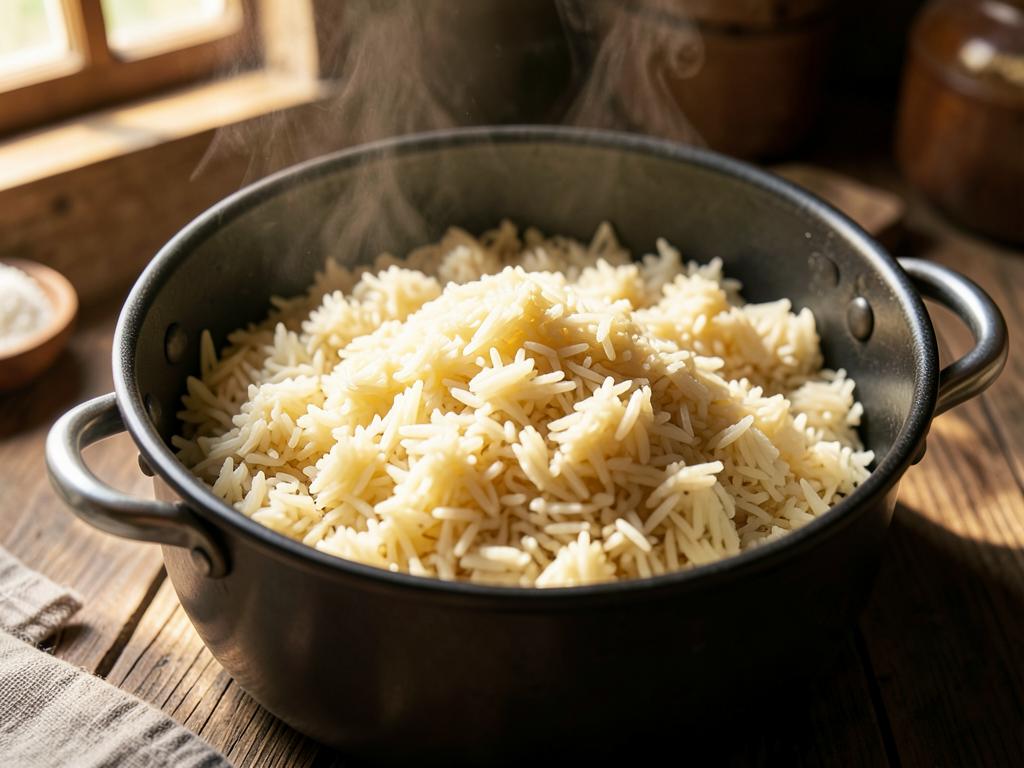 Paso 2: Cocina arroz basmati
