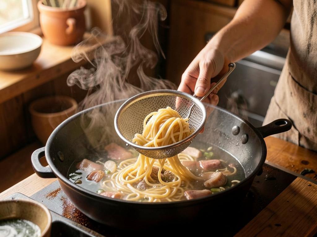 Paso 7: Cocina los fideos al dente