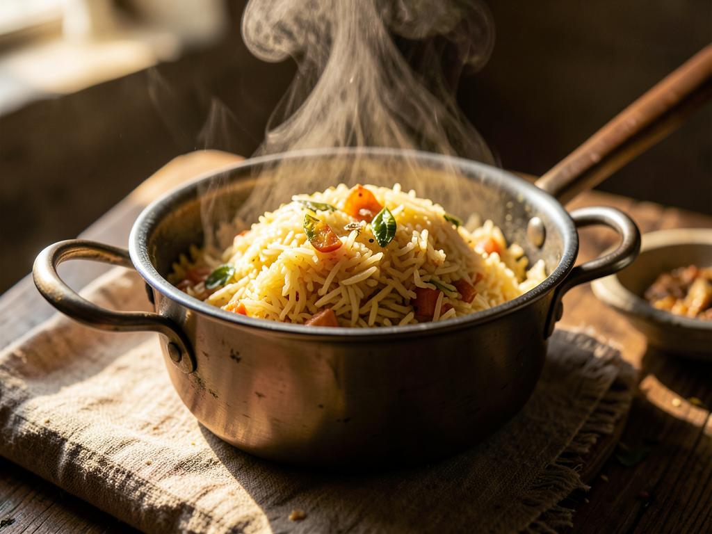 Paso 3: Cocina arroz basmati