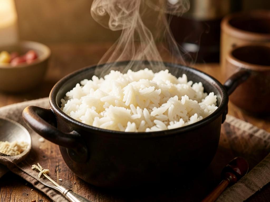 Paso 2: Cocina arroz